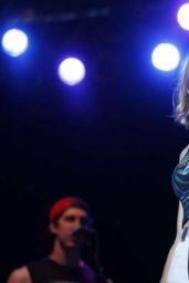 Bridgit Mendler Performs at the Erie County Fair in Hamburg - August 2014