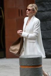 Cate Blanchett Style - Out in New York City - August 2014