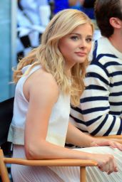 Chloe Moretz Appeared on Good Morning America in NYC - August 2014
