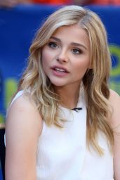 Chloe Moretz Appeared on Good Morning America in NYC - August 2014