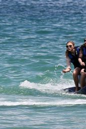 Chloe Moretz Jetskiing at the Beach in Miami - August 2014