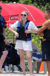 Chloe Moretz Jetskiing at the Beach in Miami - August 2014