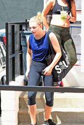 Chloe Moretz Leaving SoulCycle in Los Angeles August - August 2014