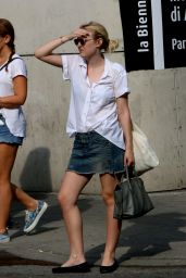 Dakota Fanning Out in New York City - Aug. 2014