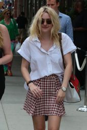 Dakota Fanning - Out in SoHo in NYC - Aug. 2014