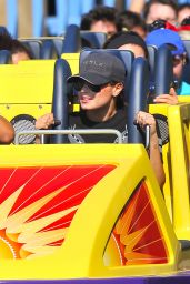 Demi Lovato Celebrating Her 22nd birthday at Disneyland - August 2014