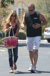 Denise Richards Shopping with a Friend in Los Angeles - August 2014