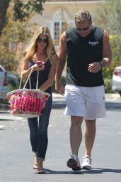 Denise Richards Shopping with a Friend in Los Angeles - August 2014