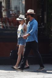 Diane Kruger Booty in Cutoffs - Out in East Village in NYC - July 2014