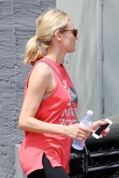 Diane Kruger Goes to the Gym Pop Physique in Los Angeles - August 2014