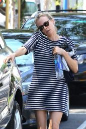 Diane Kruger - Leaving a Yoga Studio in West Hollywood - August 2014