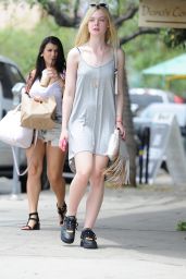 Elle Fanning - Out in Los Angeles, August 2014