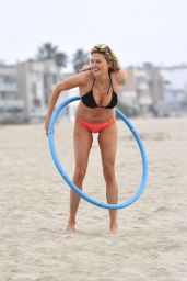 Estella Warren in a Bikini at Venice Beach - August 2014