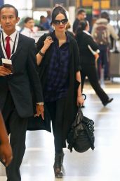 Eva Green at LAX Airport - August 2014