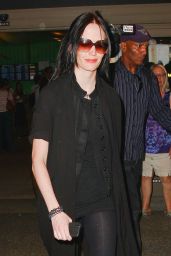 Eva Green at LAX Airport in Los Angeles - August 2014