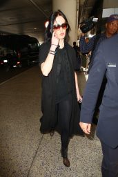 Eva Green at LAX Airport in Los Angeles - August 2014