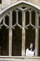 Georgina Leonidas - Harry Potter Cauldron in the Cloisters at Lacock Abbey in Wiltshire