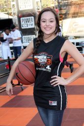 Hayley Orrantia -2014 Josh Hutcherson Celebrity Basketball Game in Los Angeles