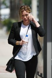Hilary Duff - Out In West Hollywood - August 2014