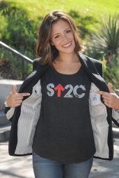 Italia Ricci - Stand Up to Cancer Press Conference in Los Angeles - August 2014
