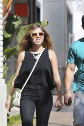 Jennette Mccurdy Street Style - Shopping at the Grove, August 2014