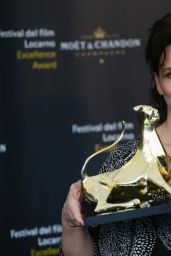 Juliette Binoche - Photocall at the 67th Locarno Film Festival - August 2014