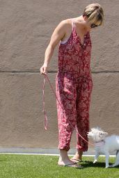 Kaley Cuoco - Leaving the Vet in Los Angeles - July 2014