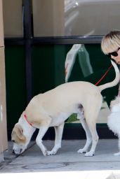 Kaley Cuoco - Leaving the Vet in Los Angeles - July 2014
