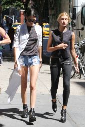 Kendall Jenner and Hailey Baldwin Out in New York City