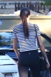 Kendall Jenner in Tights - Out in LA, August 2014