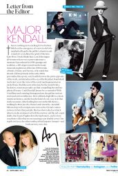Kendall Jenner - Teen Vogue Magazine - September 2014 Cover