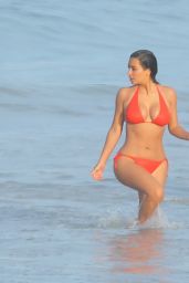 Kim Kardashian Bikini Candids on Vacation in Mexico - August 2014