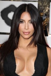Kim Kardashian - Cassandra Huysentruyt Grey Hosts Artist In Residence Donald Robertson in Los Angeles