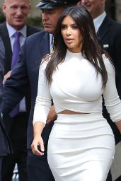 Kim Kardashian Style - Leaving The Peninsula Beverly Hills - August 2014