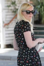 Kirsten Dunst - Baby Shower at Off Vine Restaurant in Hollywood - August 2014
