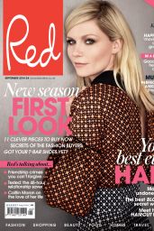 Kirsten Dunst - Red Magazine (UK) - September 2014 Cover