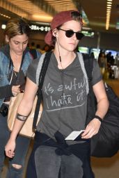 Kristen Stewart at Narita Airport (Tokyo) - August 2014