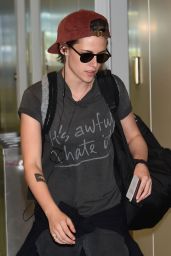 Kristen Stewart at Narita Airport (Tokyo) - August 2014