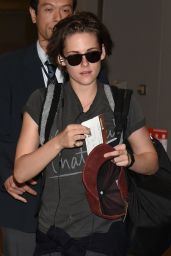 Kristen Stewart at Narita Airport (Tokyo) - August 2014