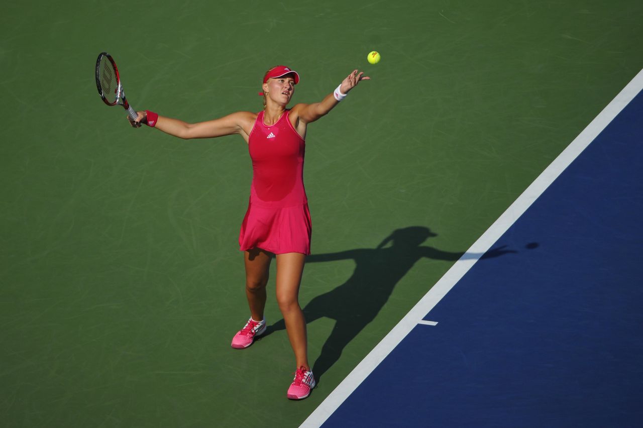 Kristina Mladenovic – 2014 U.S. Open Tennis Tournament in New York City – 1st Round