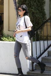 Kylie Jenner Booty in Jeans - Out in Calabasas, August 2014