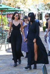 Kylie Jenner Enjoys Her Birthday Lunch With Kendall - August 2014