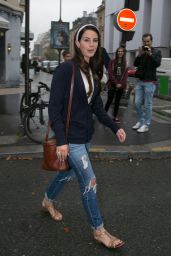 Lana Del Rey in Ripped Jeans - Out in Paris