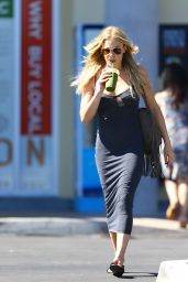 LeAnn Rimes in a Long Dress - Shopping in Calabasas - Aug. 2014