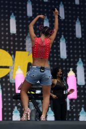 Lily Allen Performs at V Festival at Weston Park in Staffordshire (UK) - August 2014