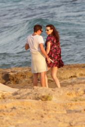 Liv Tyler with Boyfriend Dave Gardner in Formentera,  August 2014