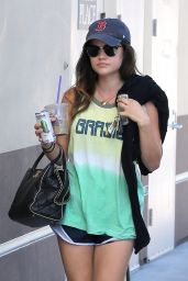 Lucy Hale Gym Style - Out in Los Angeles, Aug. 2014