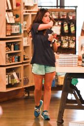 Lucy Hale Shopping at Urban Outfitters in Studio City - August 2014