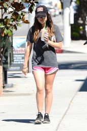 Lucy Hale Street Style - Out in Los Angeles - August 2014