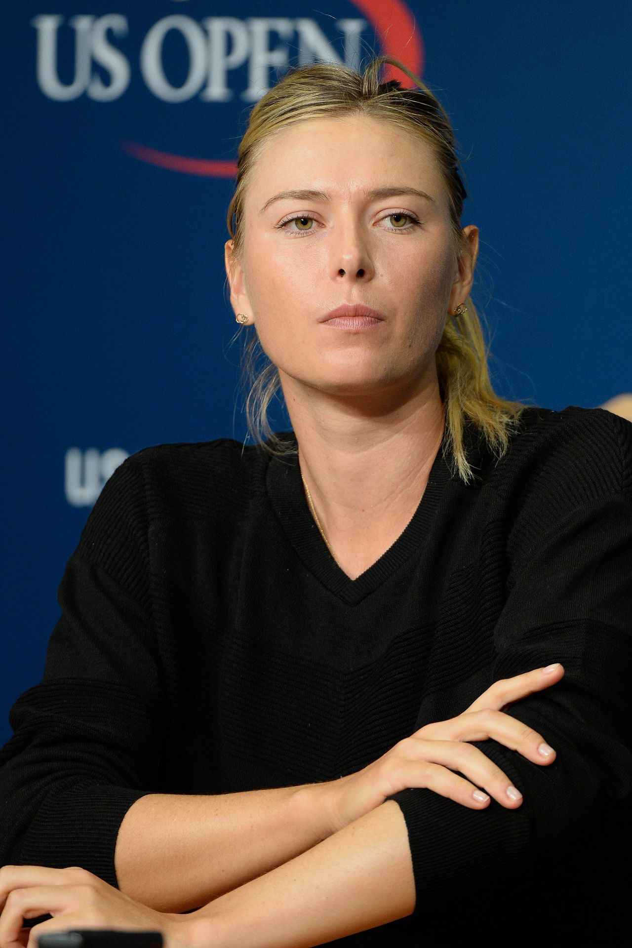 Maria Sharapova - 2014 US Open in New York City - Press Conference ...